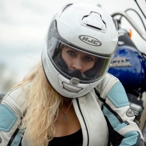 HJC RPHA 70 full face motorbike helmet white