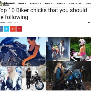 The girl on a bike in the media top biker girls instagram antonaslant
