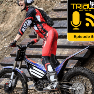 The girl on a bike vanessa ruck podcast appearance with trials australia
