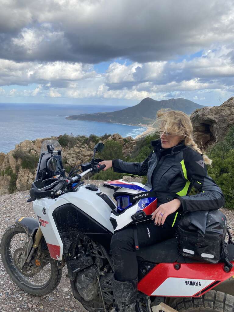 In Sardinia adventure on Tenere 700