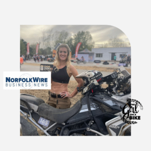 The girl on a bike vanessa ruck norfolkwire 1000 dunas raid