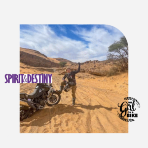 The girl on a bike vanessa ruck Spirit and Destiny Magazine