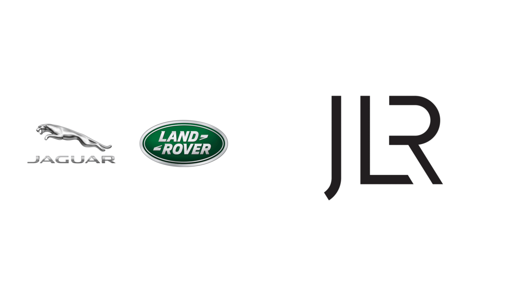 jaguar land rover logo before after