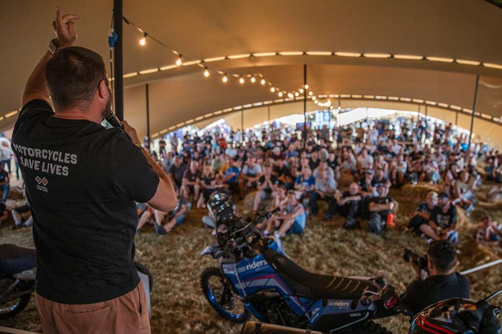 Two Wheels for Life charity auction supports Riders for Health in rural Africa.